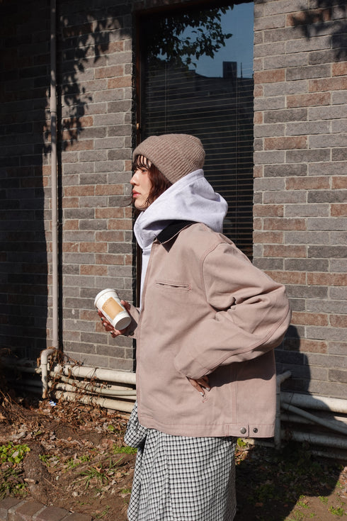 バイカラールーズブルゾン